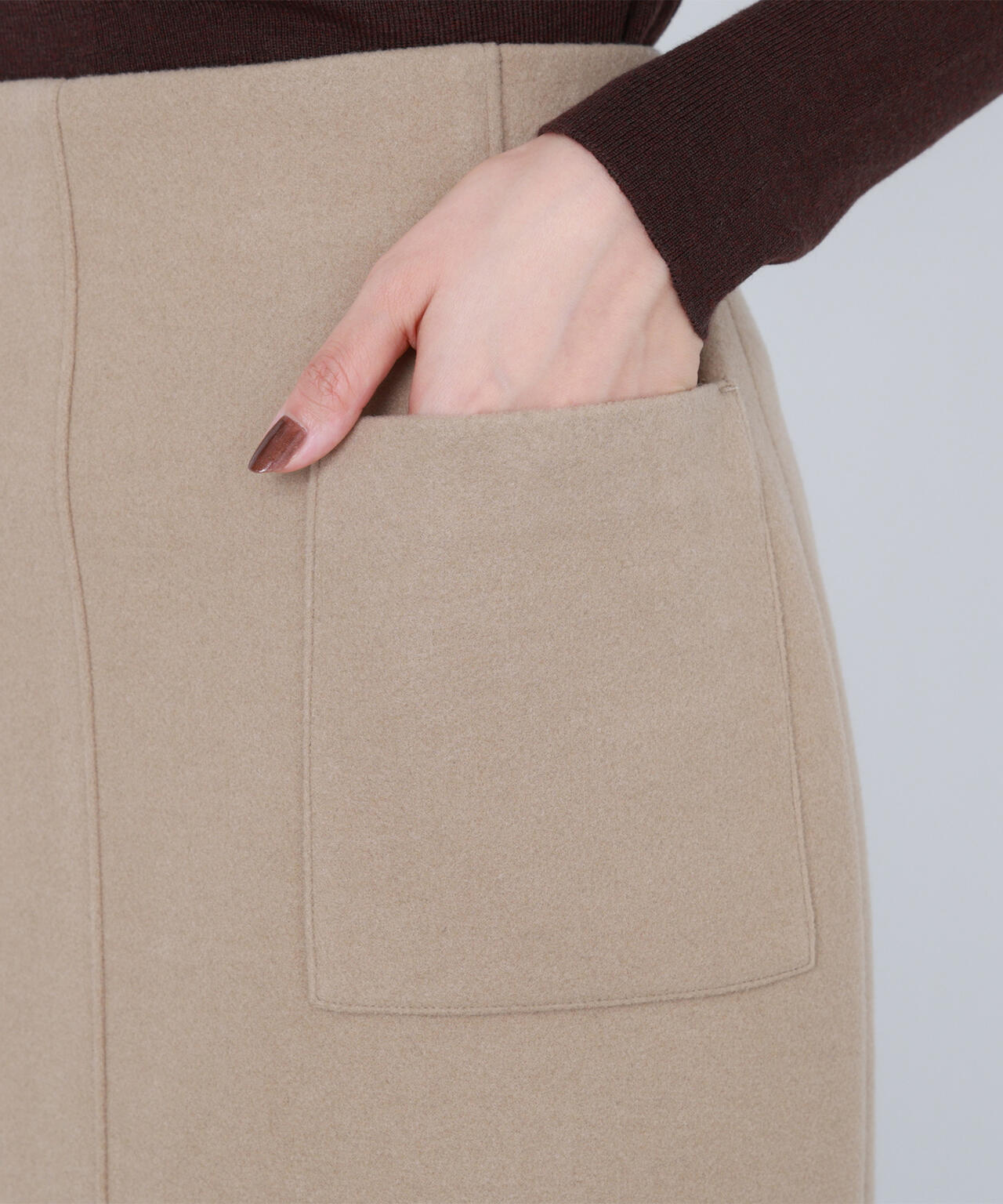 圧縮ジャージーシリーズ ナロースカート