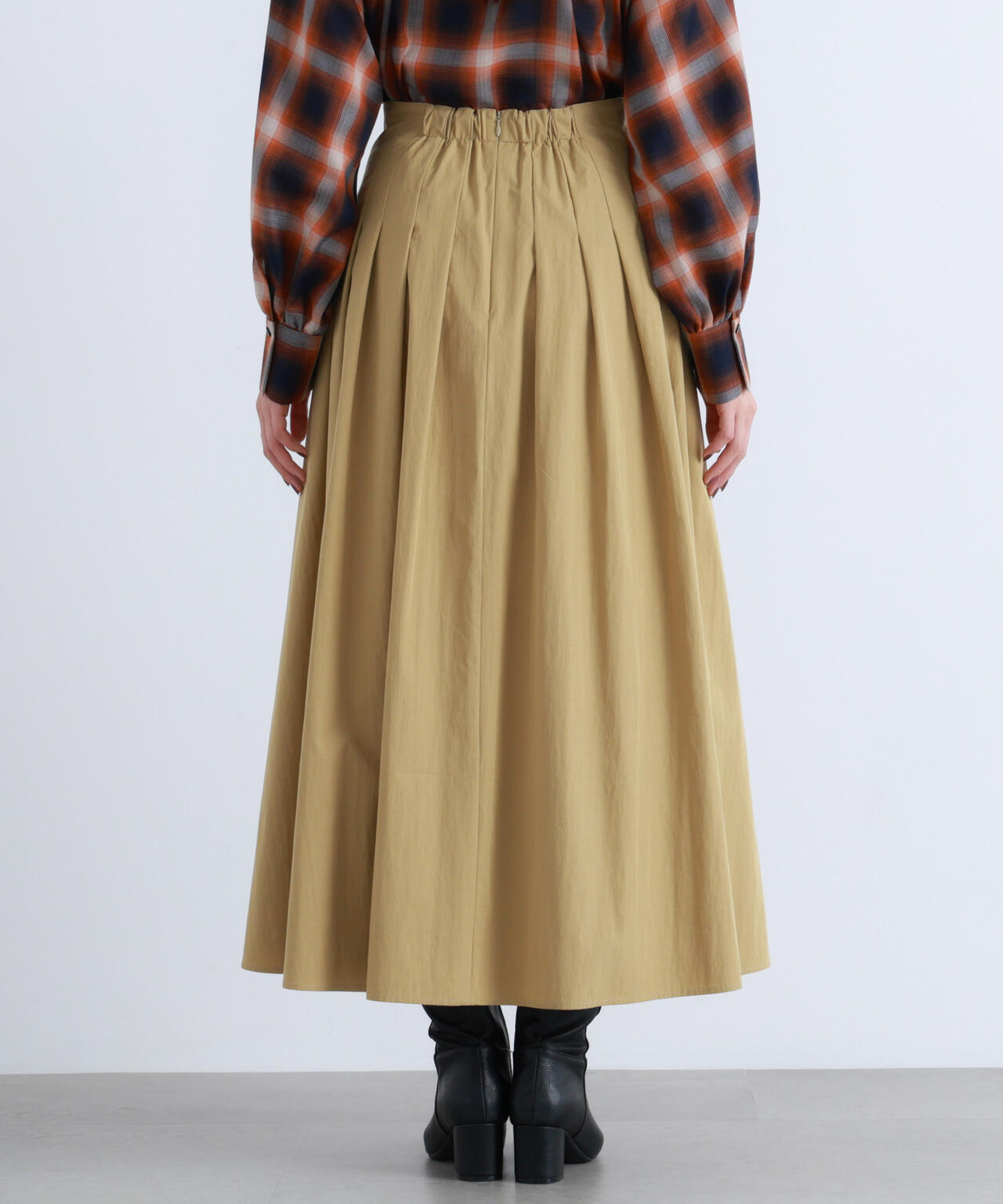 【Oggi掲載】タフタボリュームスカート