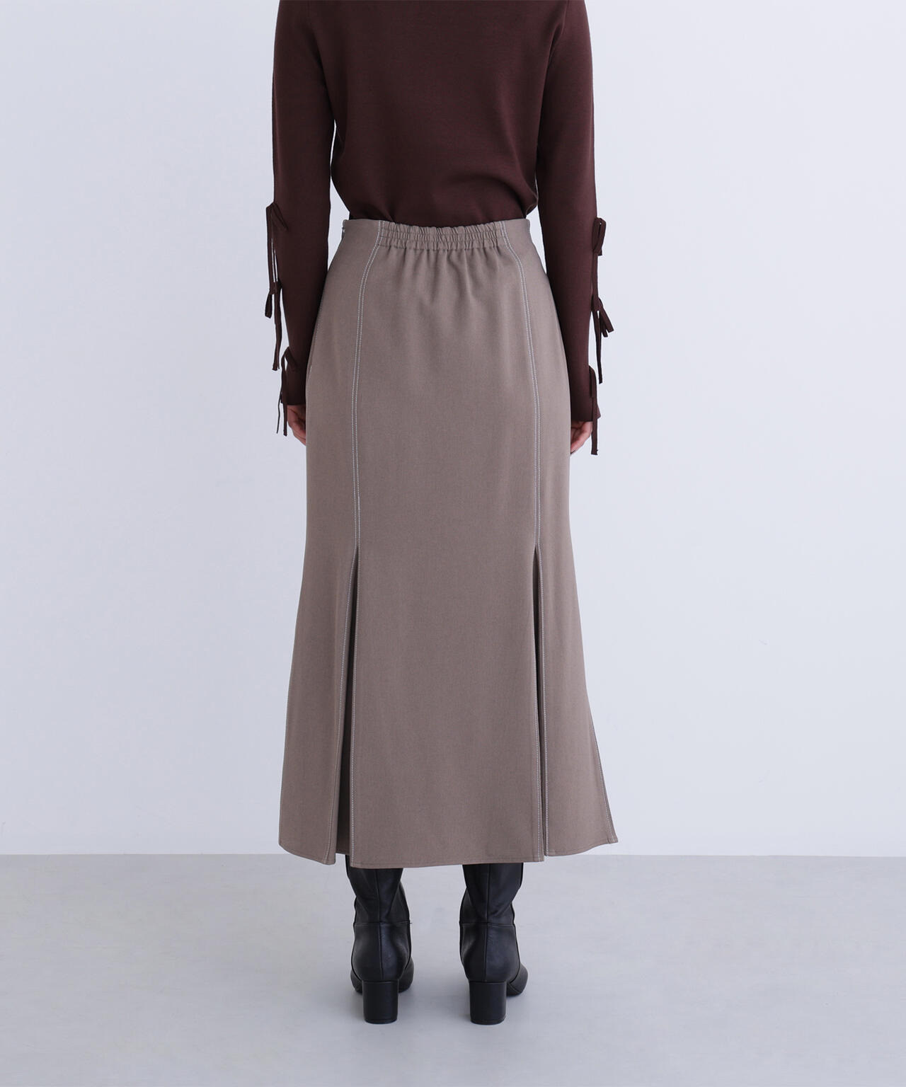 ステッチタックマーメイドスカート