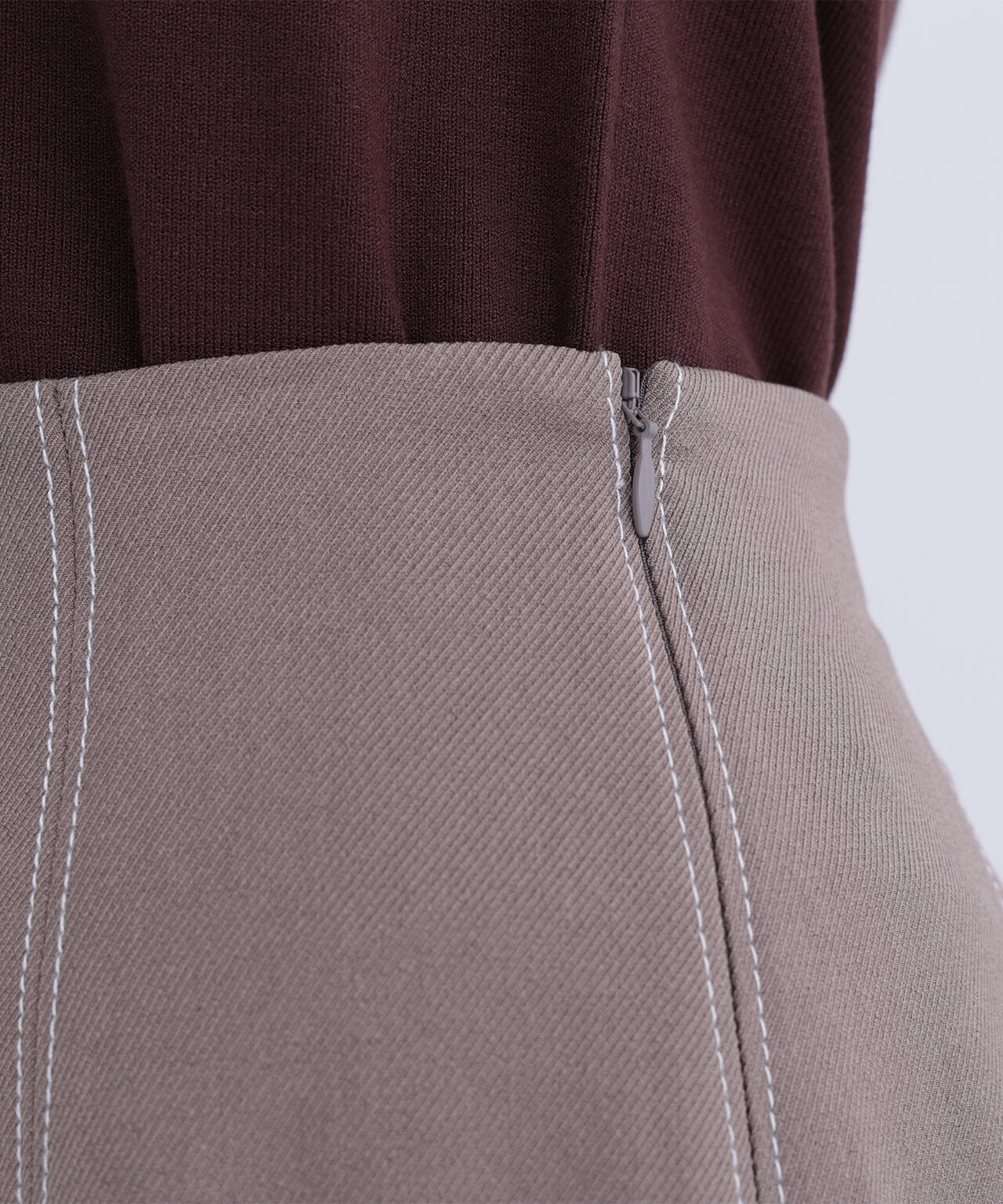 ステッチタックマーメイドスカート