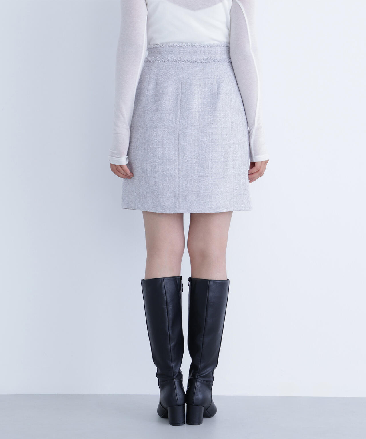 【sweet掲載】ムジツイードミニスカート