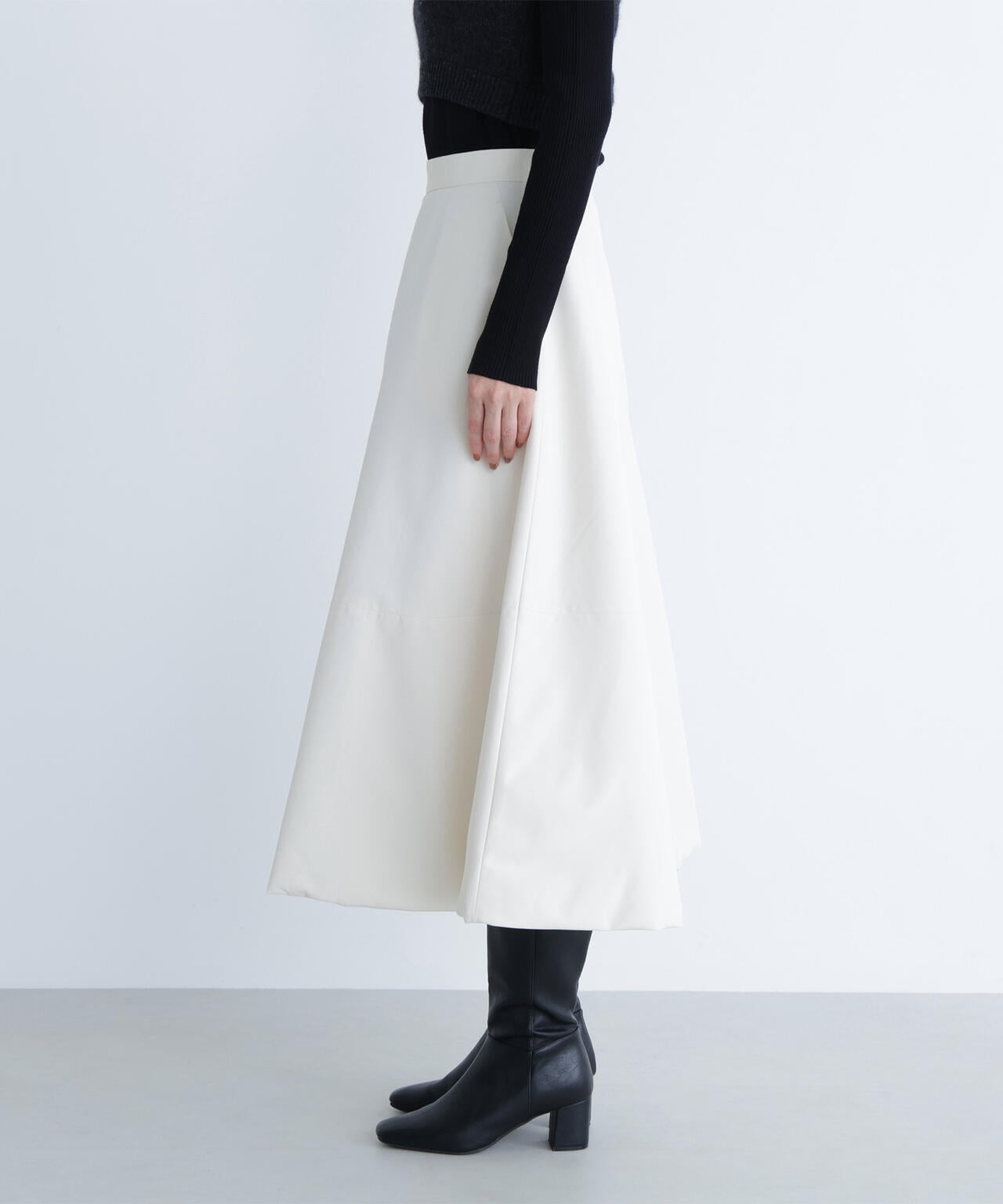 【BLANC】中綿フレアスカート