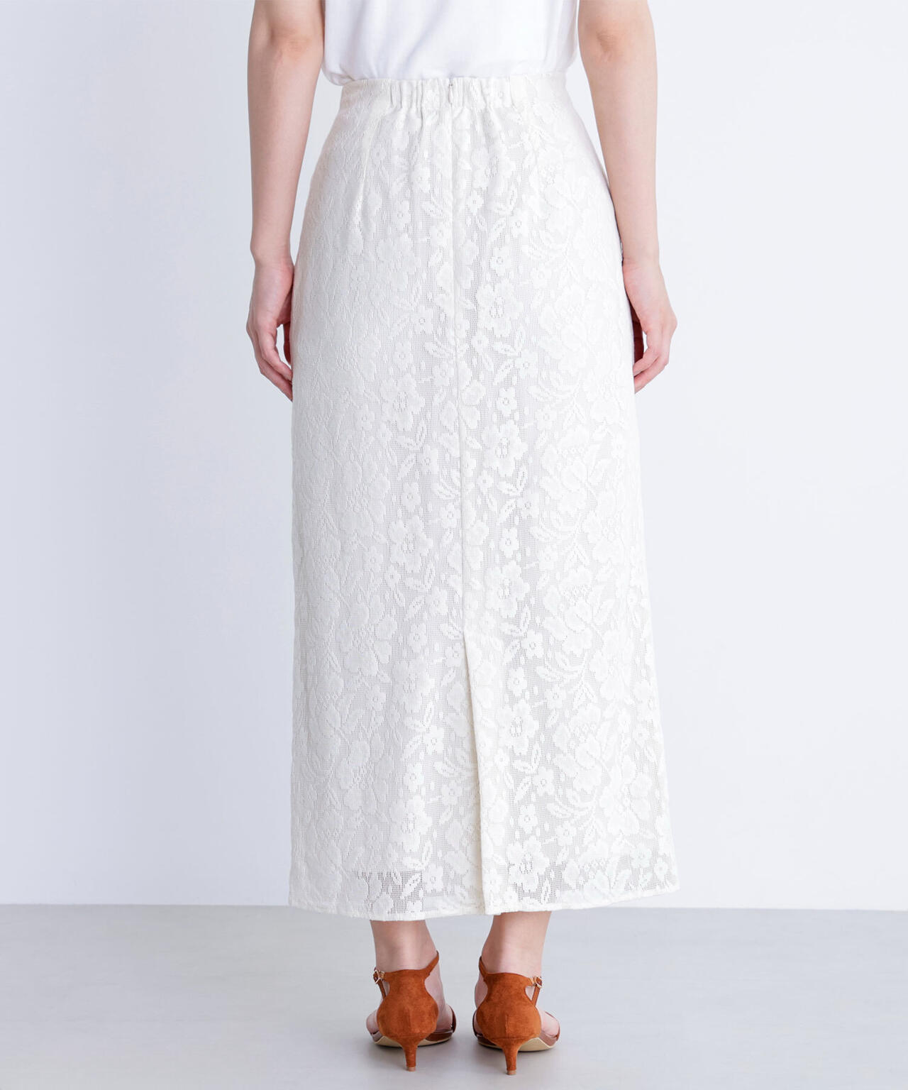 メッシュレース SETUP ナロースカート