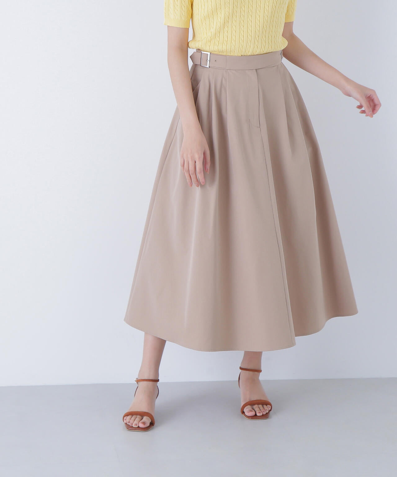 ライトツイルフレアスカート
