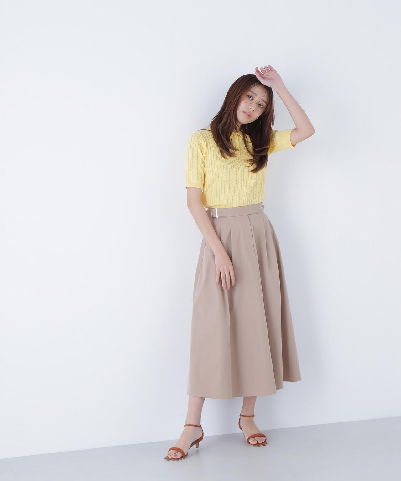 ライトツイルフレアスカート
