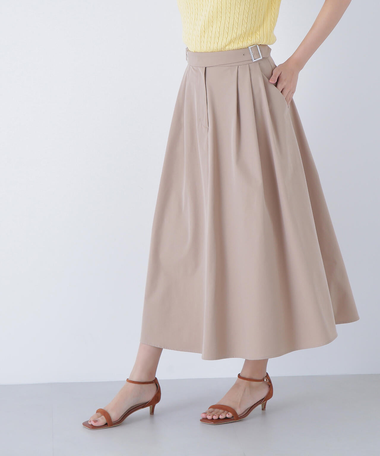 ライトツイルフレアスカート