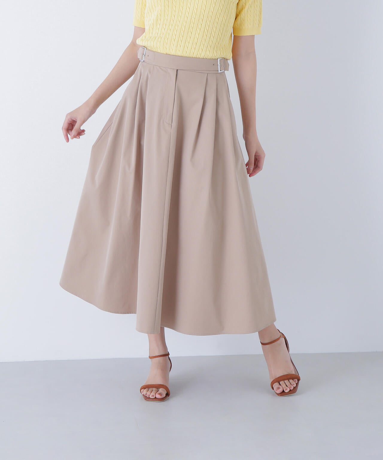 ライトツイルフレアスカート