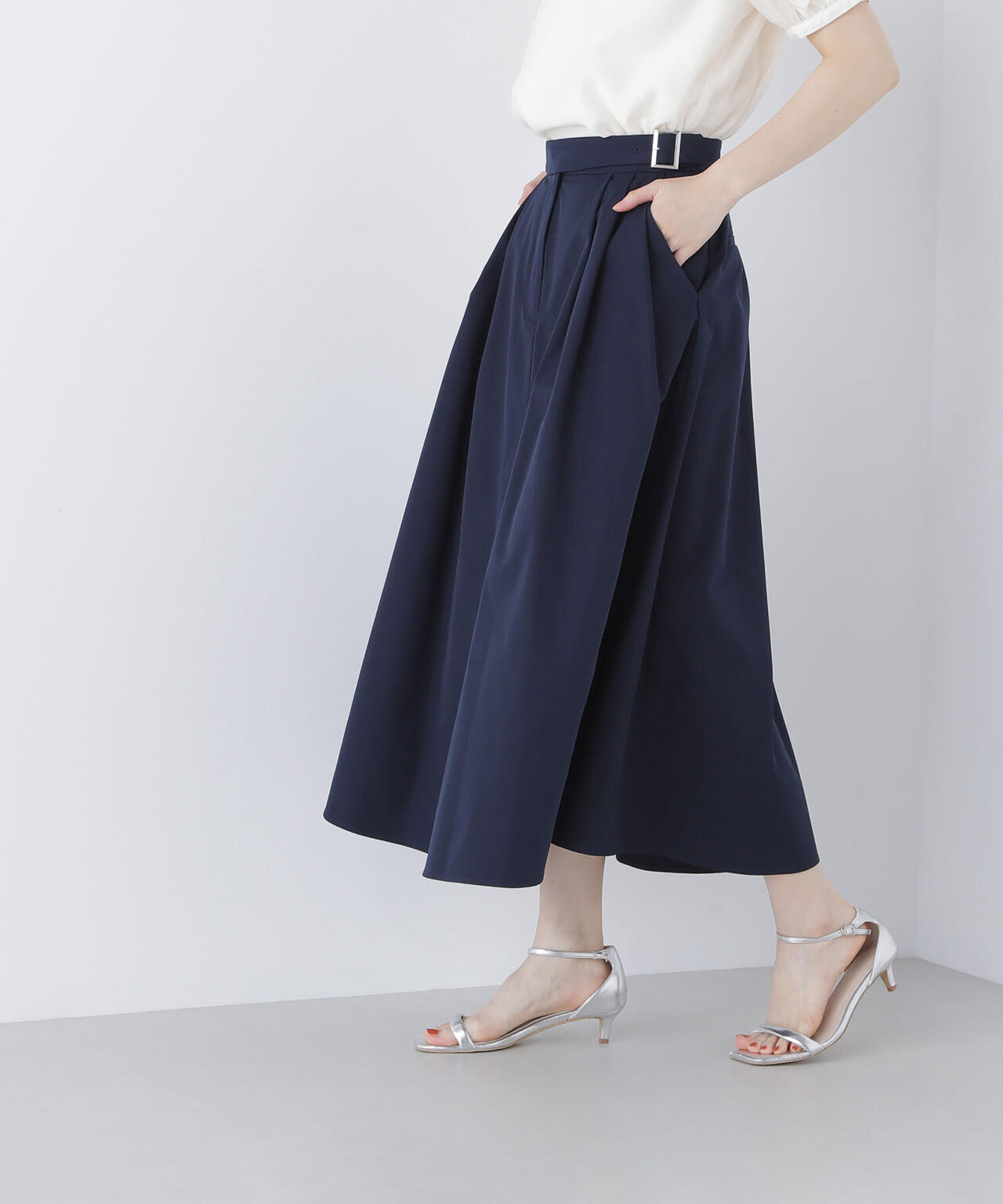 ライトツイルフレアスカート