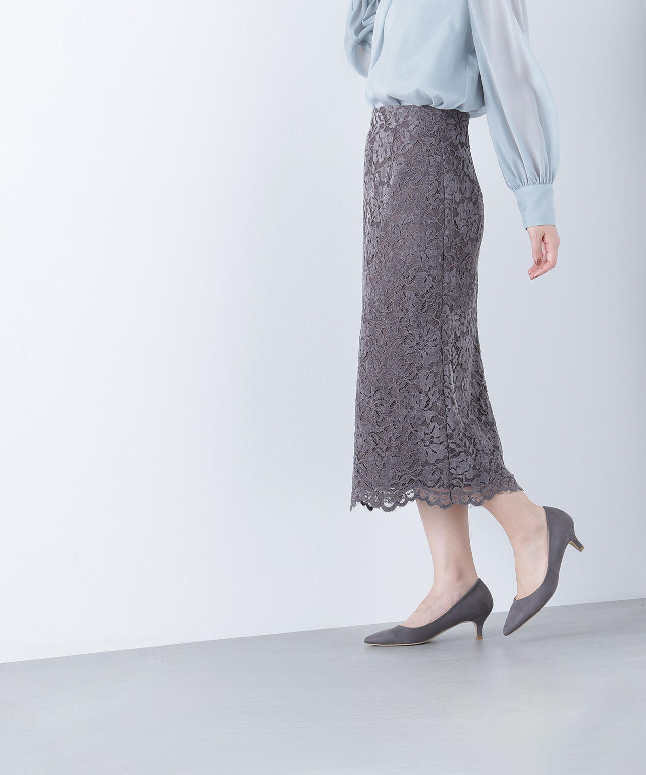 モールレースナロースカート