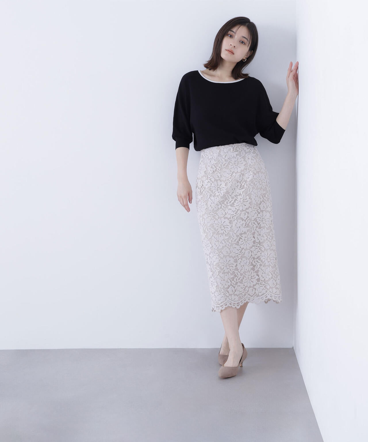 モールレースナロースカート