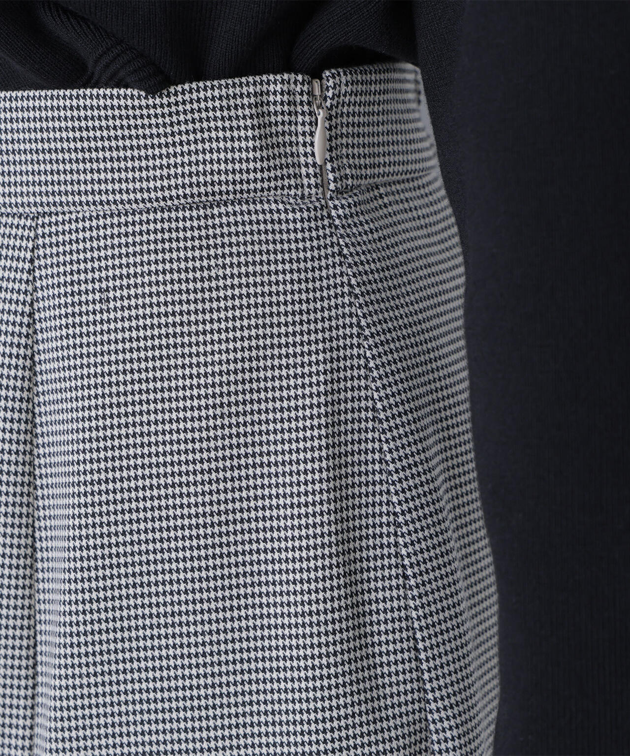 【横浜ジョイナス・mix.tokyo 限定カラー:チャコール系2】アシメチェックマーメイドスカート