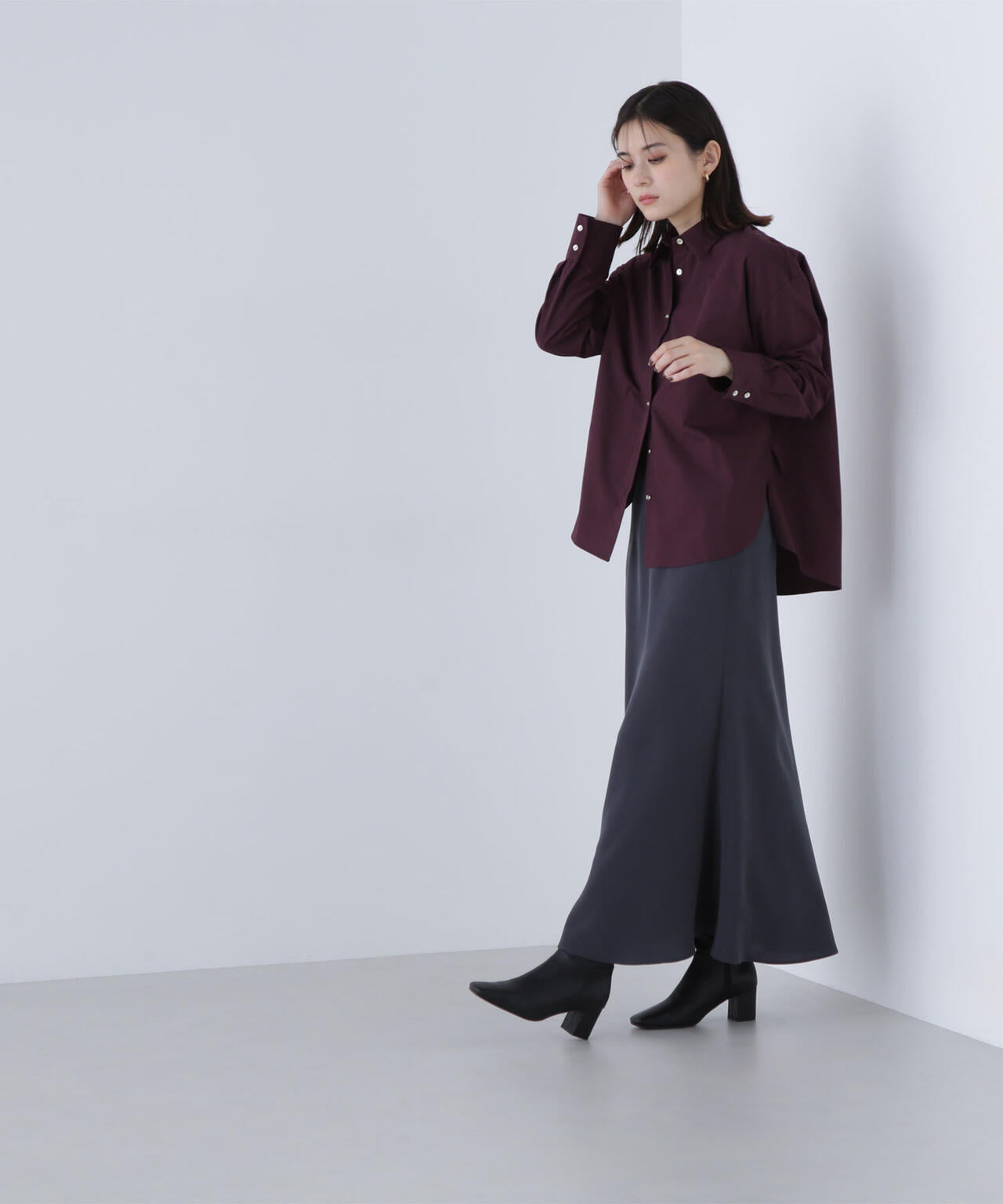 ピーチタッチナロースカート