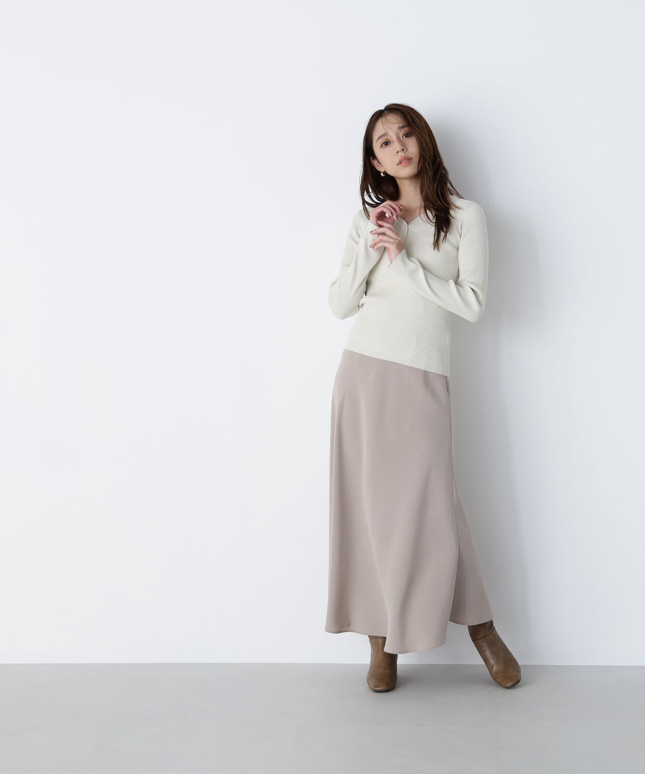 ピーチタッチナロースカート