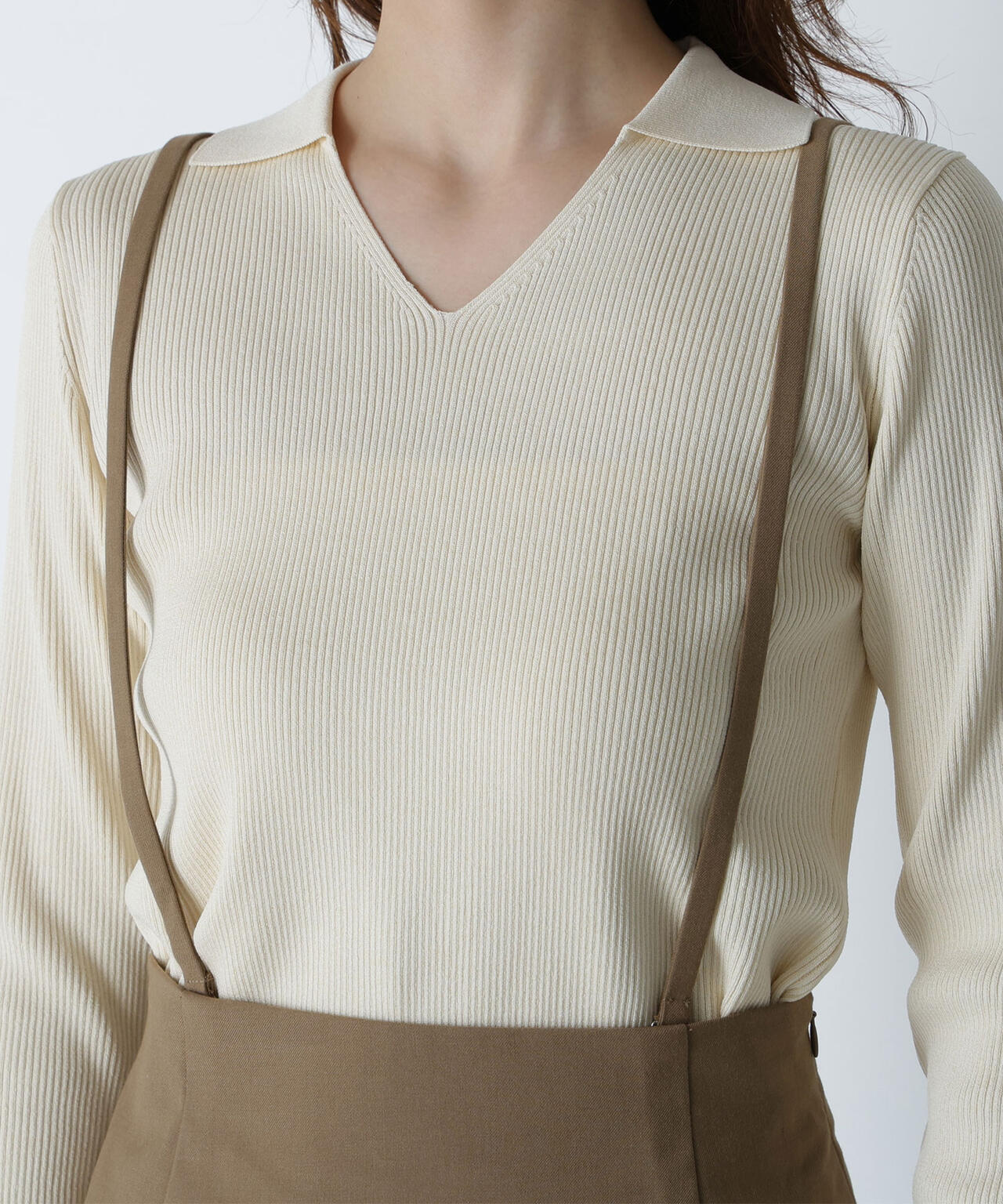 ストラップ付ナロースカート