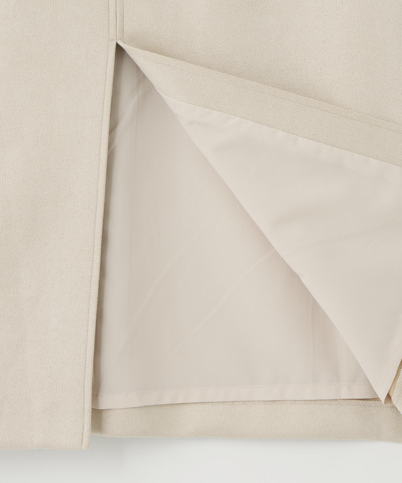 フェイクスエードシリーズ スリットスカート