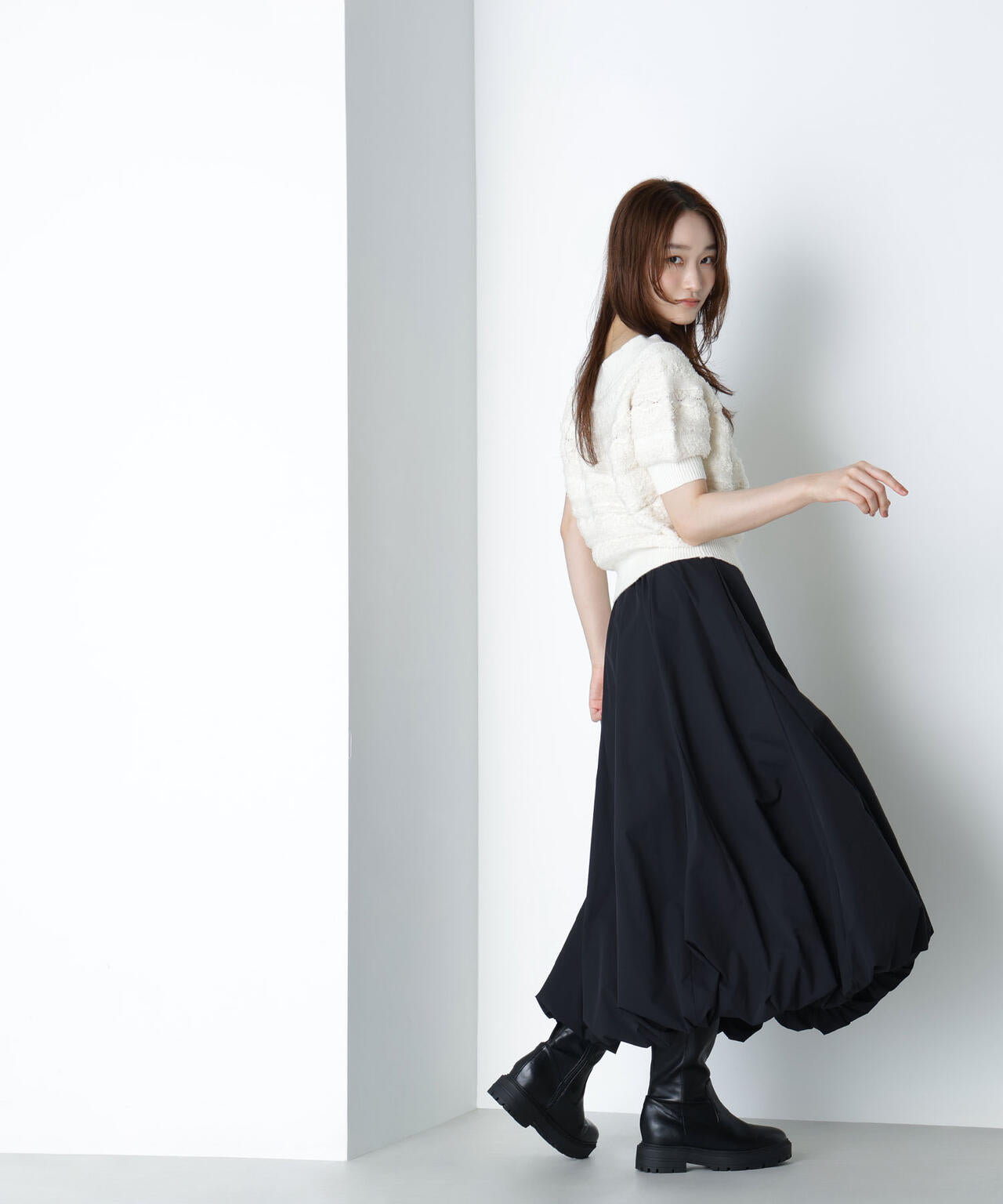 マチバルーンスカート