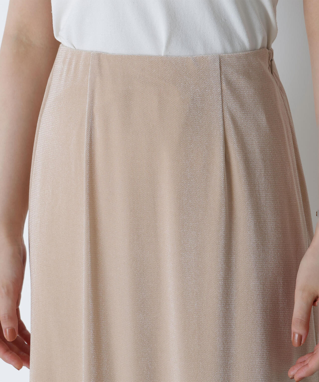 ベロアライクナロースカート