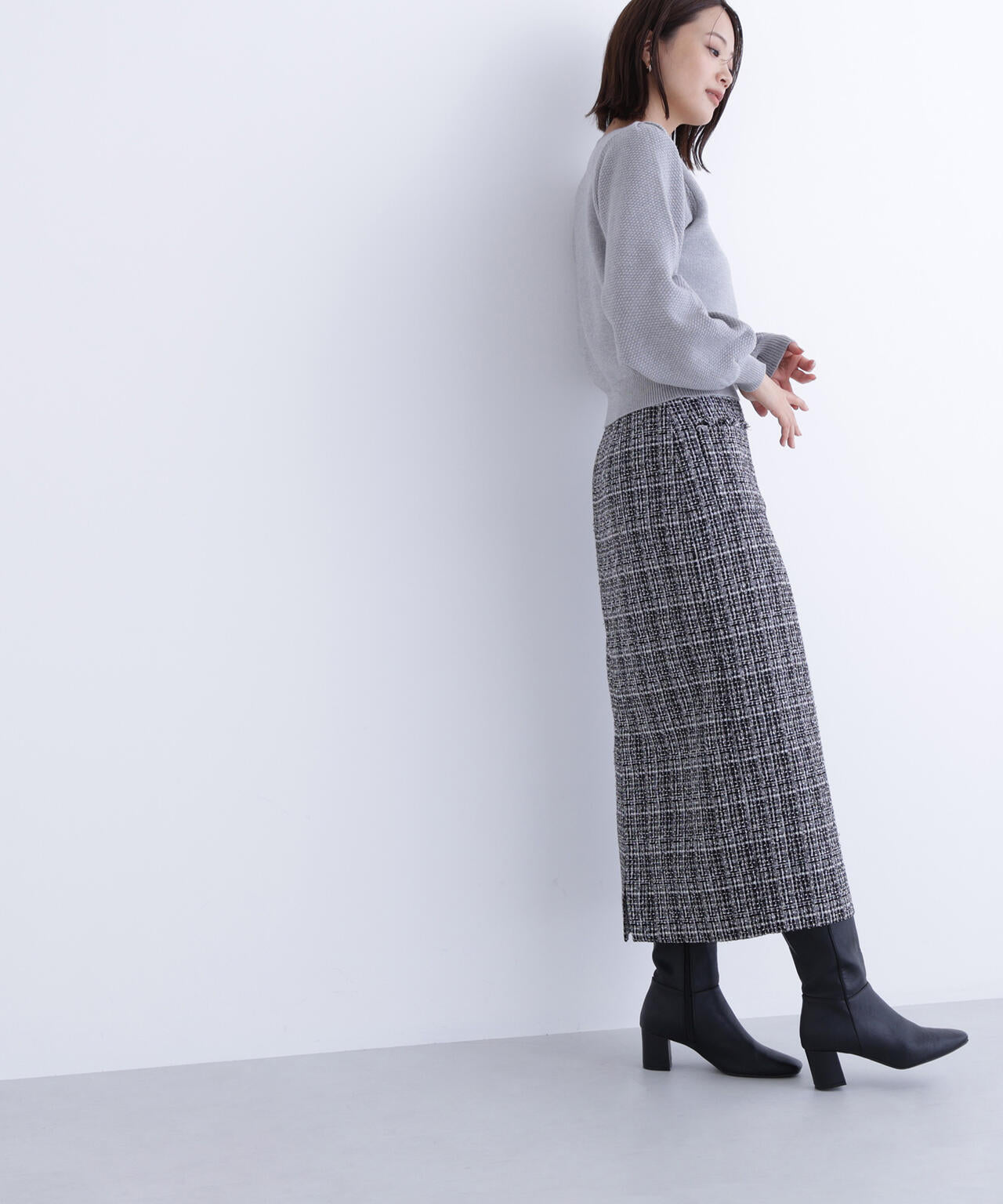 ツイーディーナロースカート