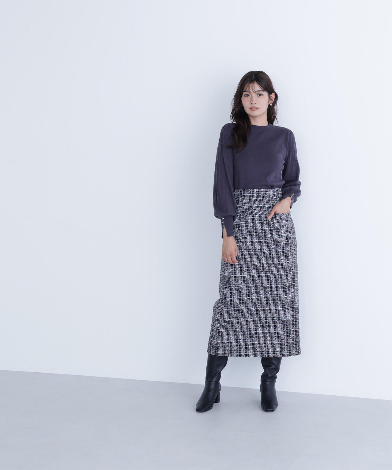 ツイーディーナロースカート