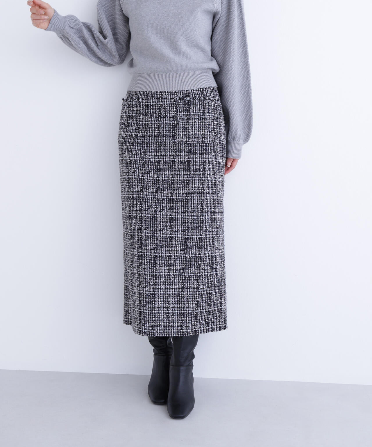 ツイーディーナロースカート