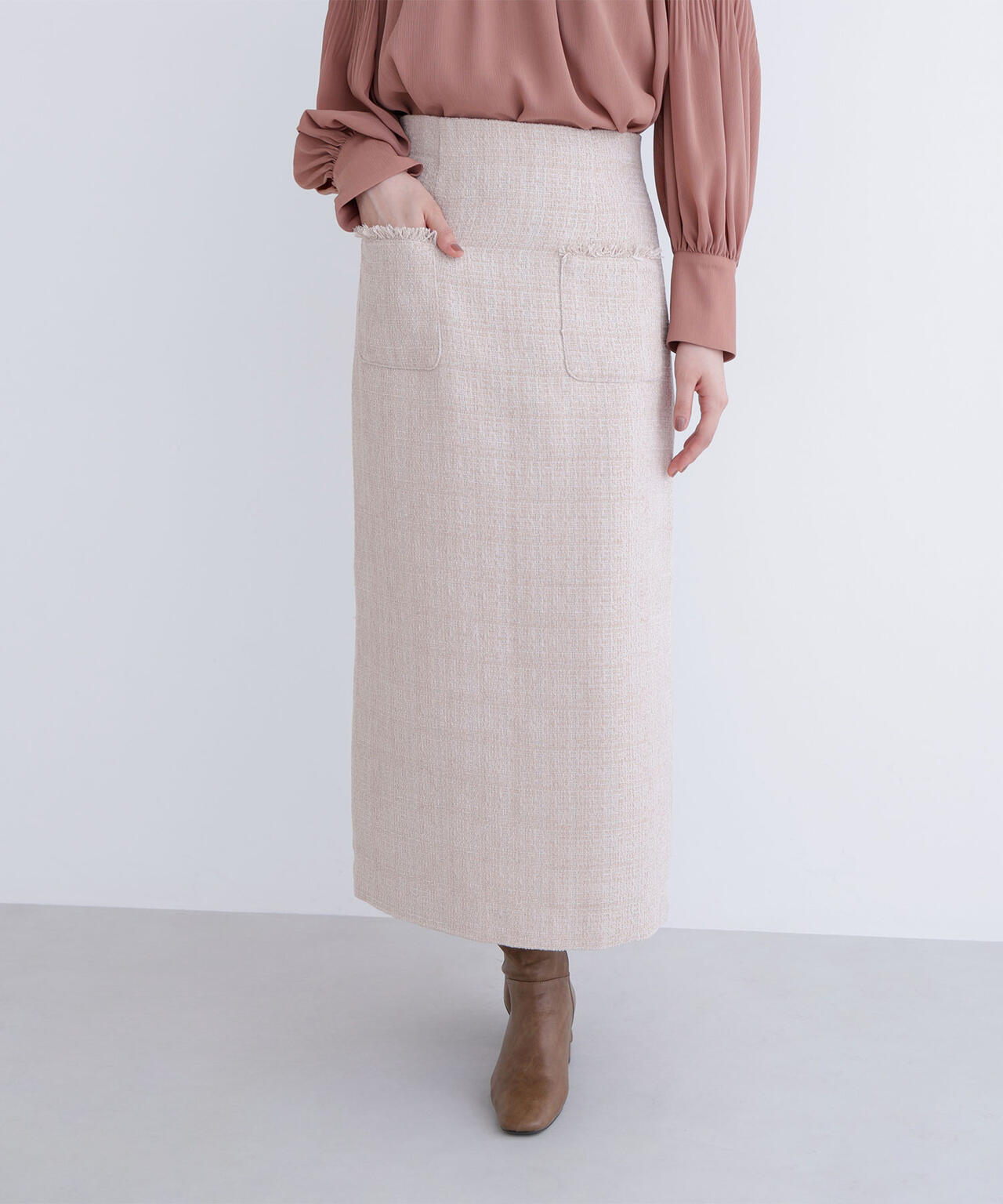 ツイーディーナロースカート