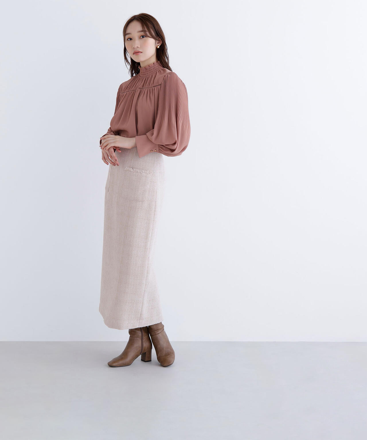 ツイーディーナロースカート