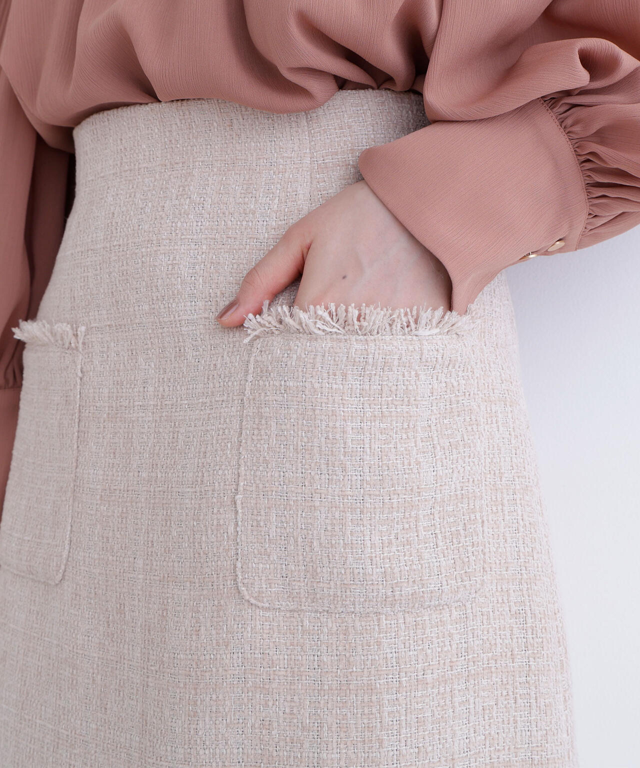 ツイーディーナロースカート