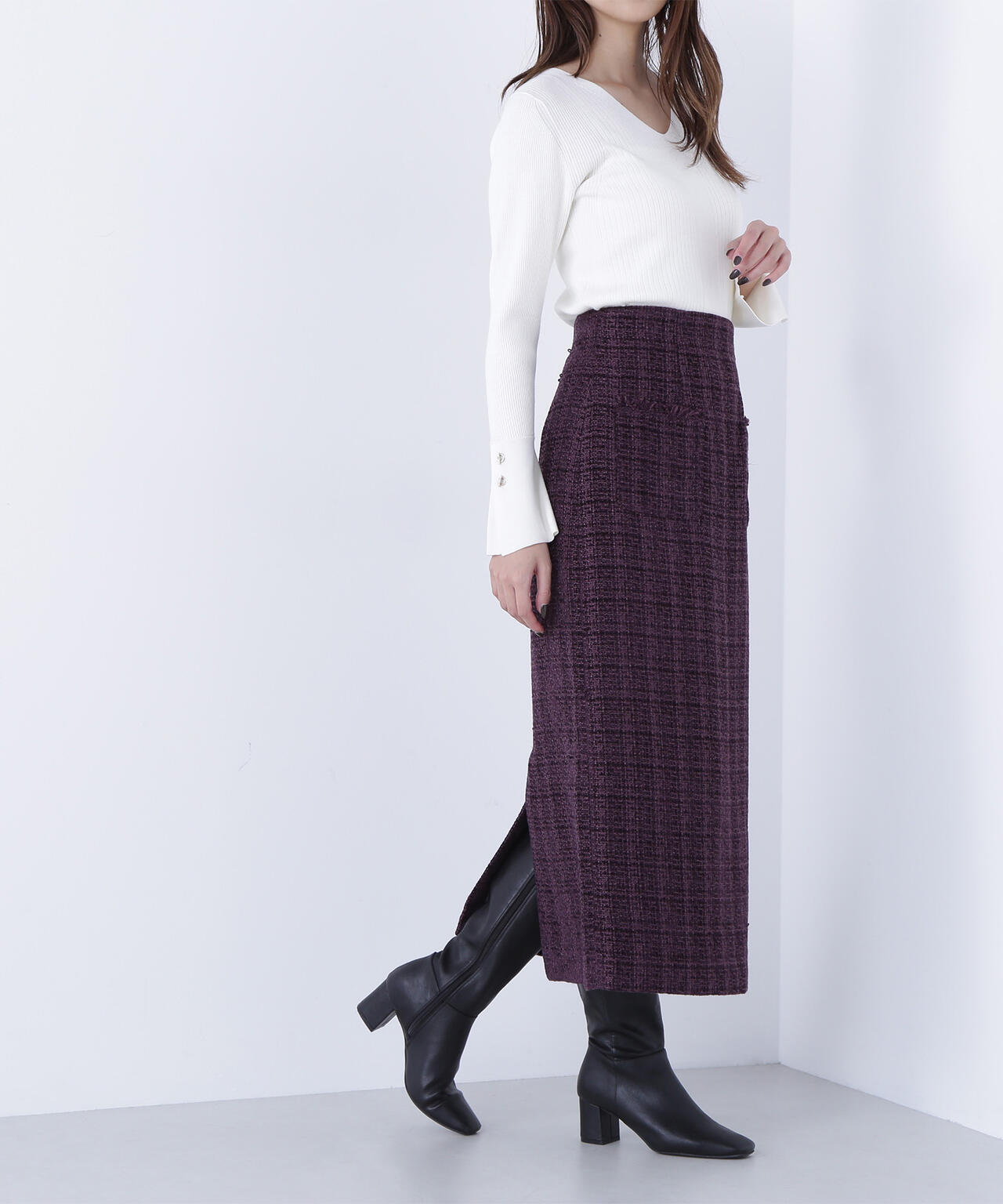 ツイーディーナロースカート