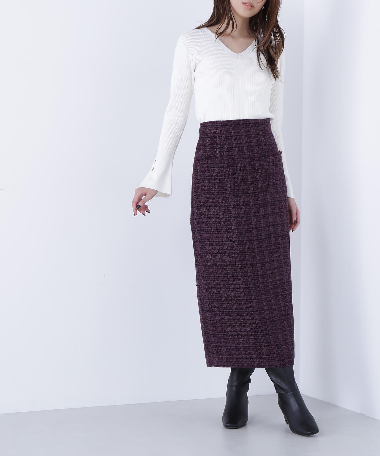 ツイーディーナロースカート