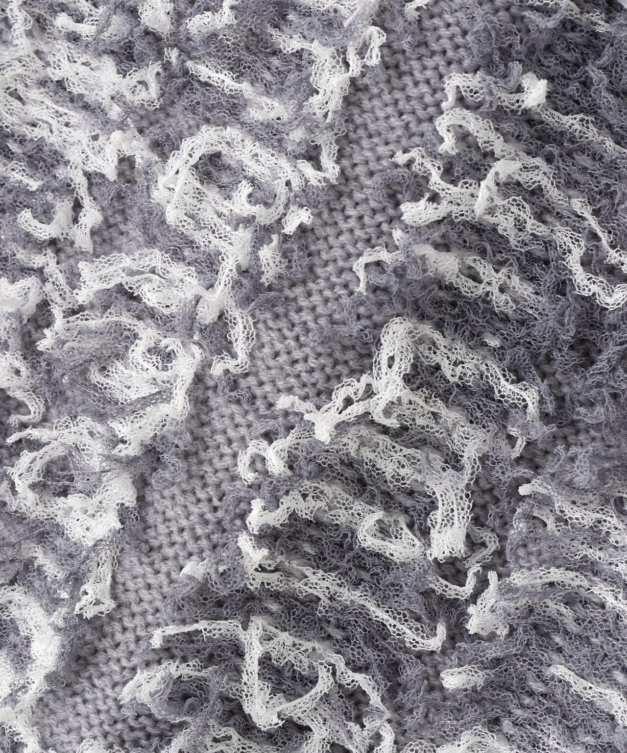 フリンジニット SETUP ミニスカート