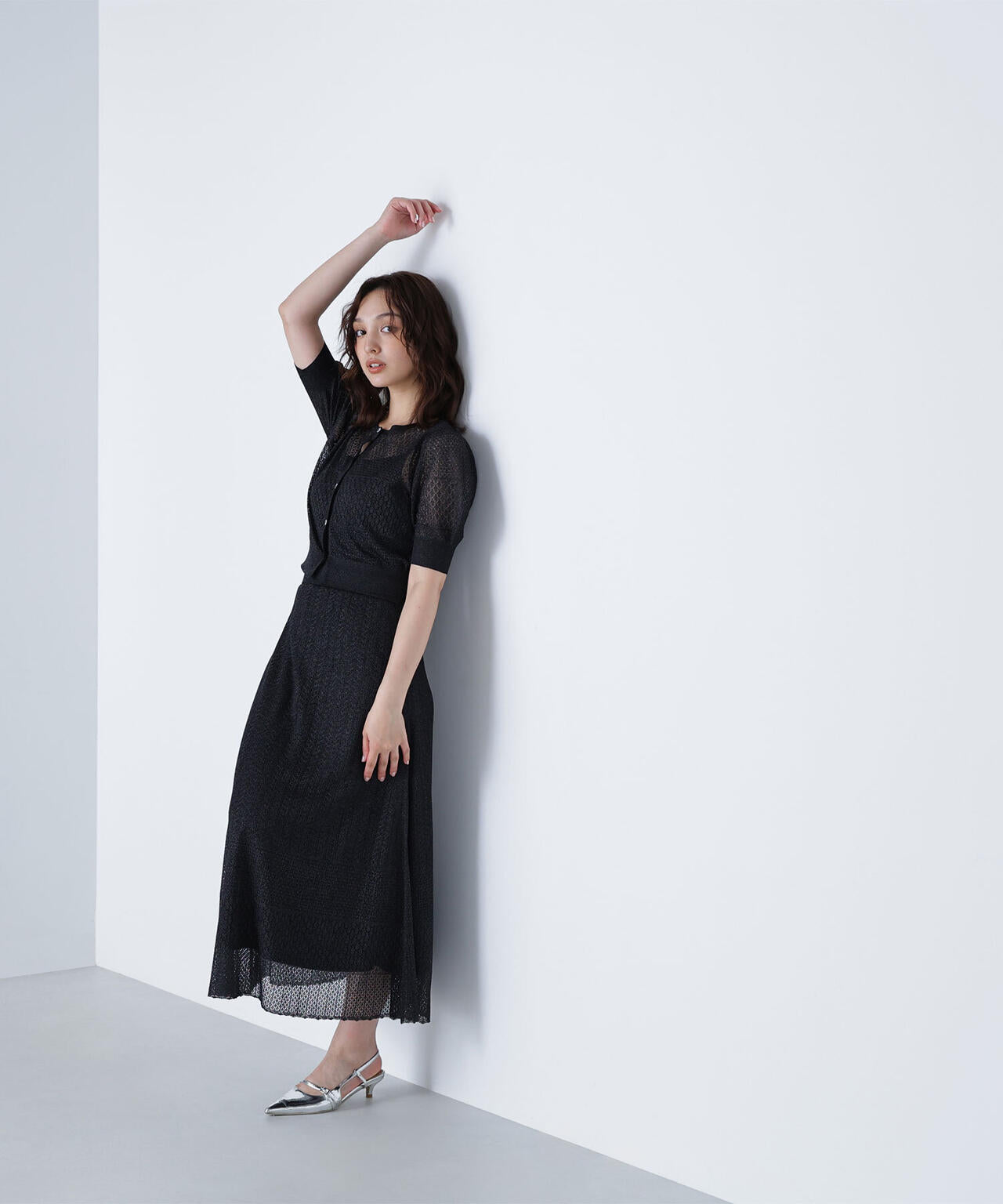 レースニットスカート