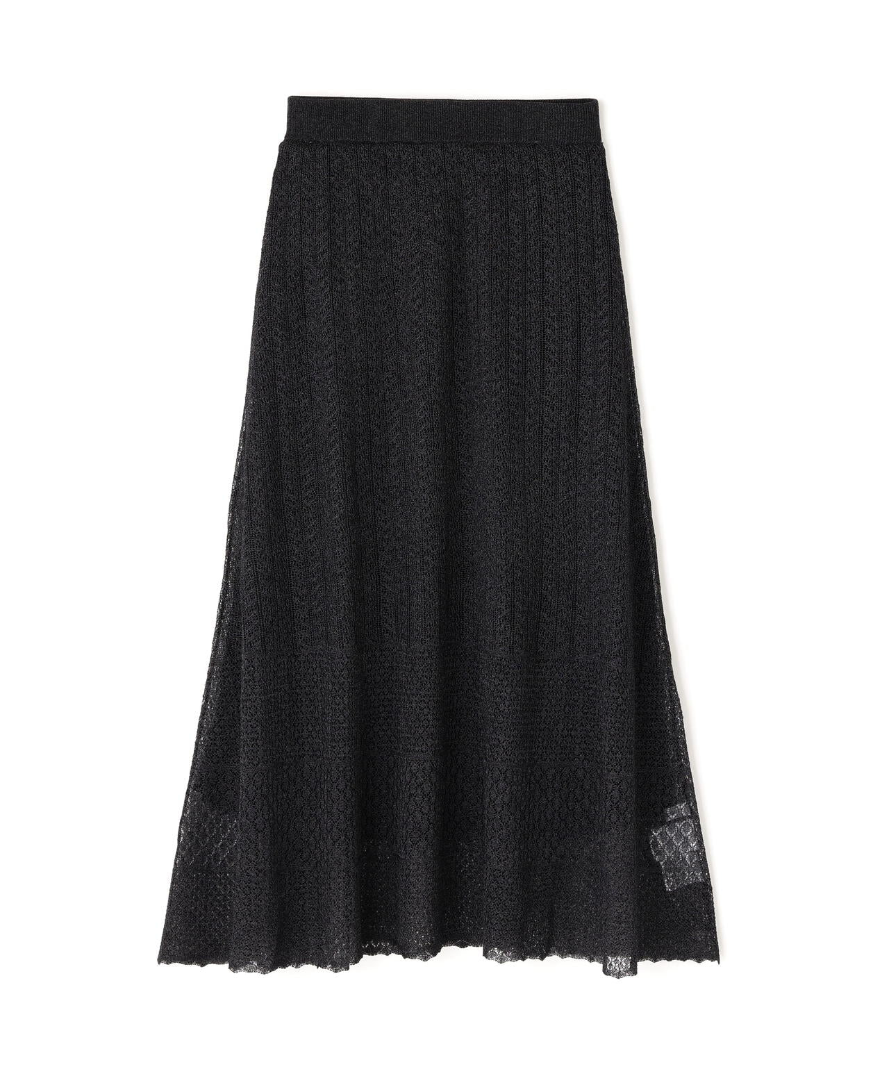 レースニットスカート