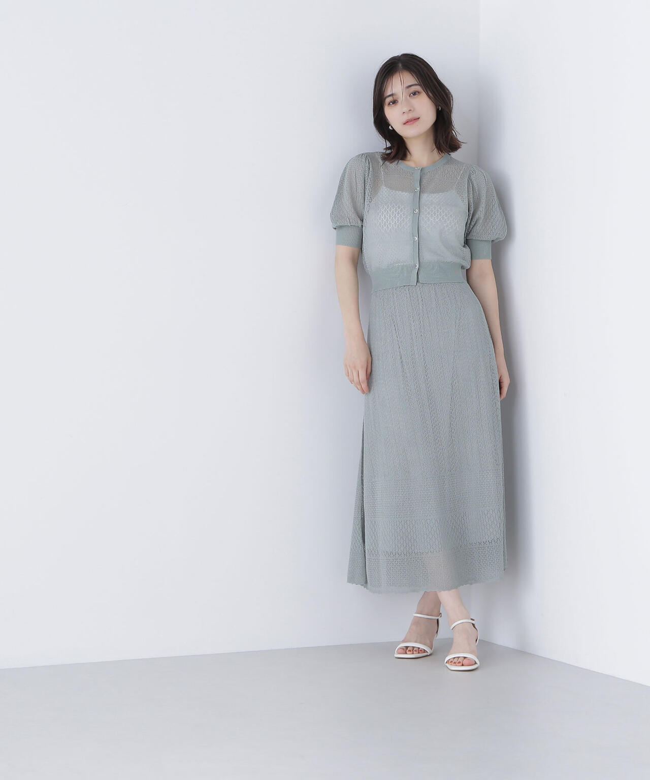レースニットスカート*