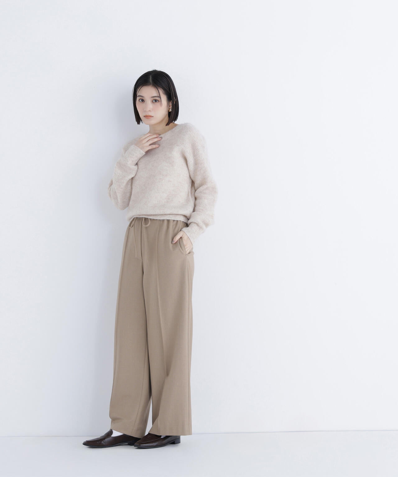 【Oggi・sweet掲載】【ちょうど、いい服】楽してごめん!はくだけきちんと見えパンツ