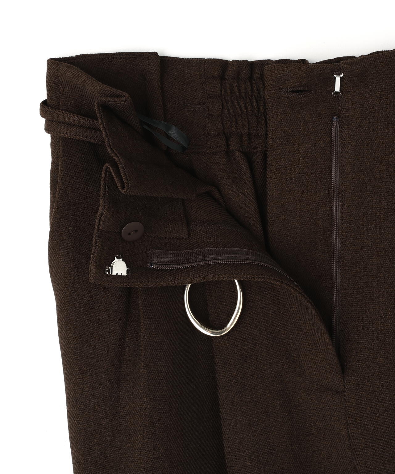 ダブルベルトワイドパンツII