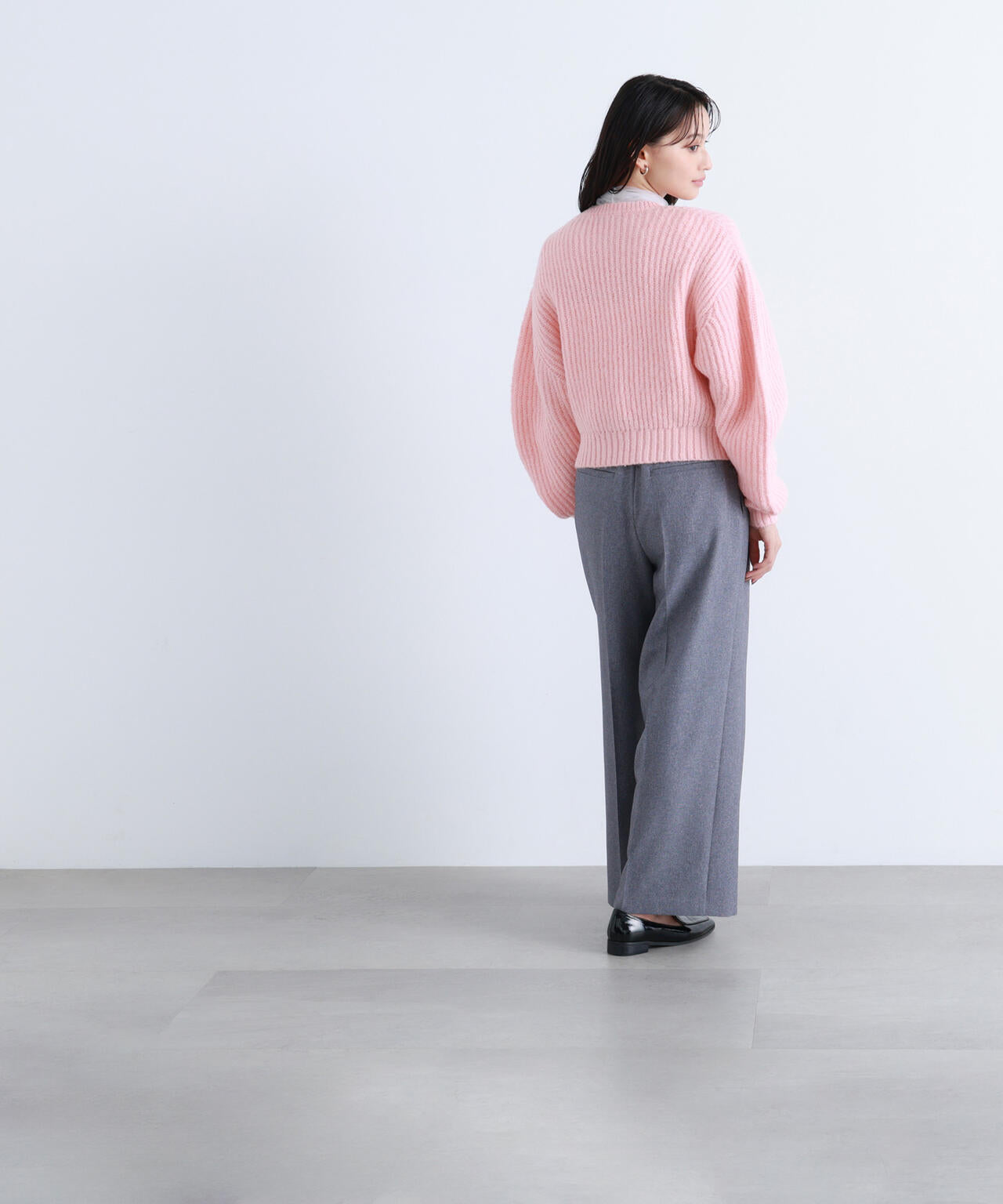 【BLANC】ツイーディータックパンツ