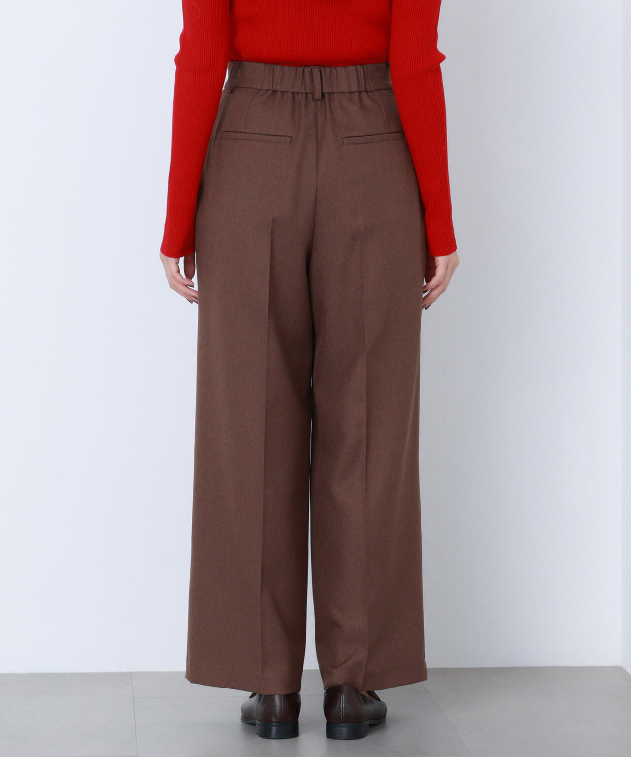 【BLANC】ツイーディータックパンツ