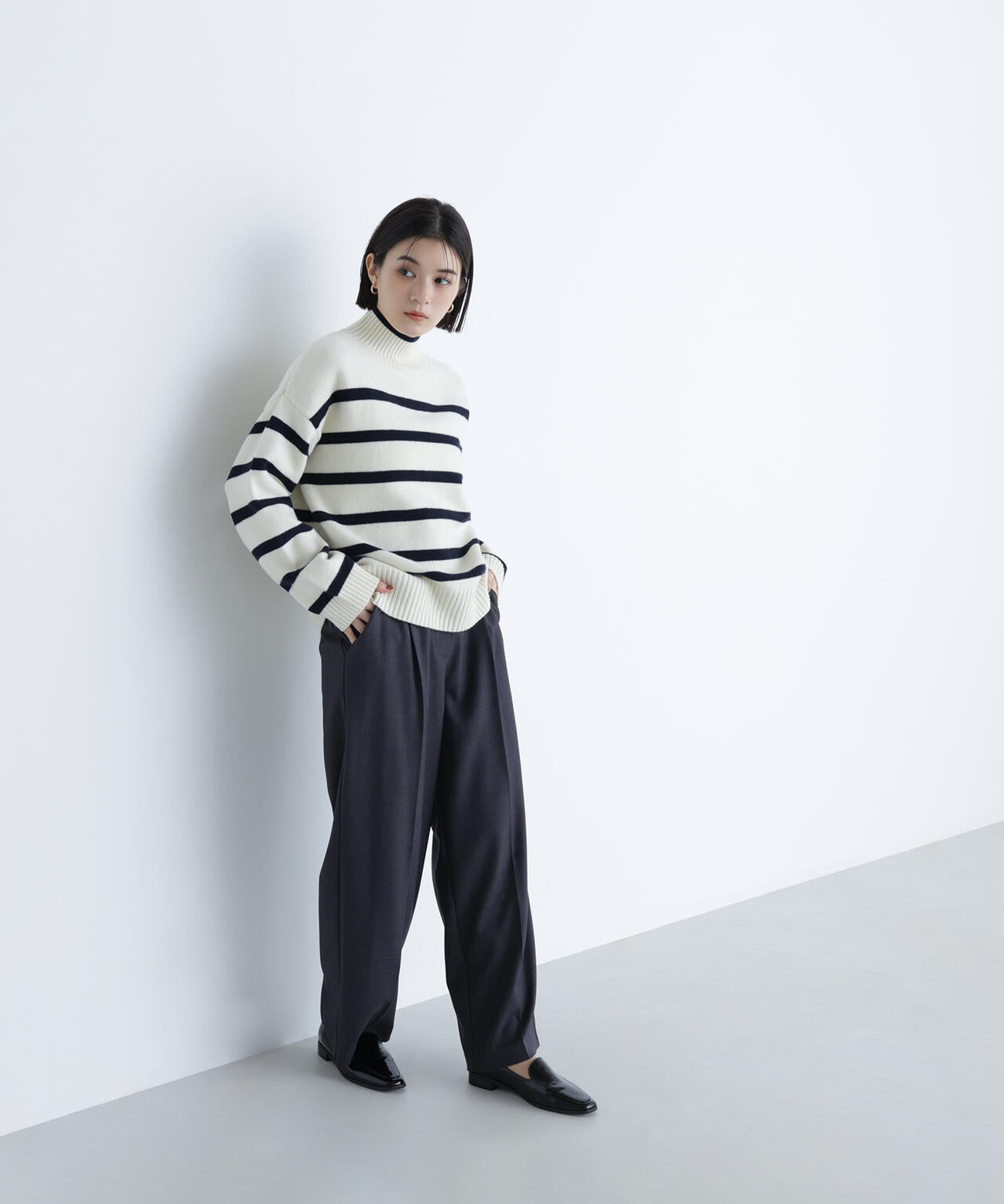 ウォームタッチワイドパンツ