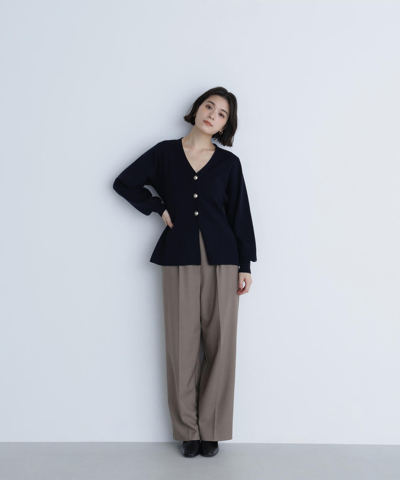 ウォームタッチワイドパンツ