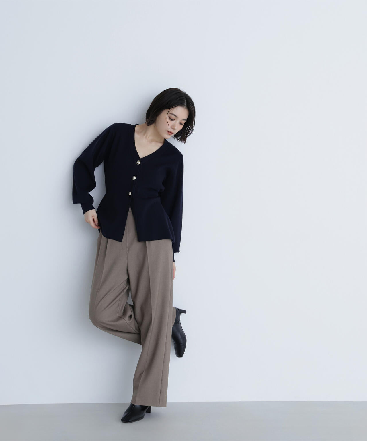 ウォームタッチワイドパンツ