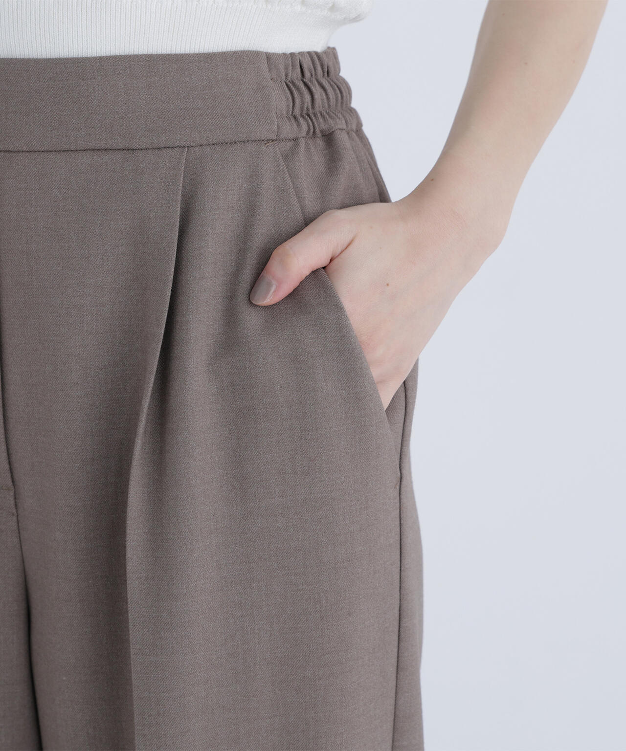 ウォームタッチワイドパンツ