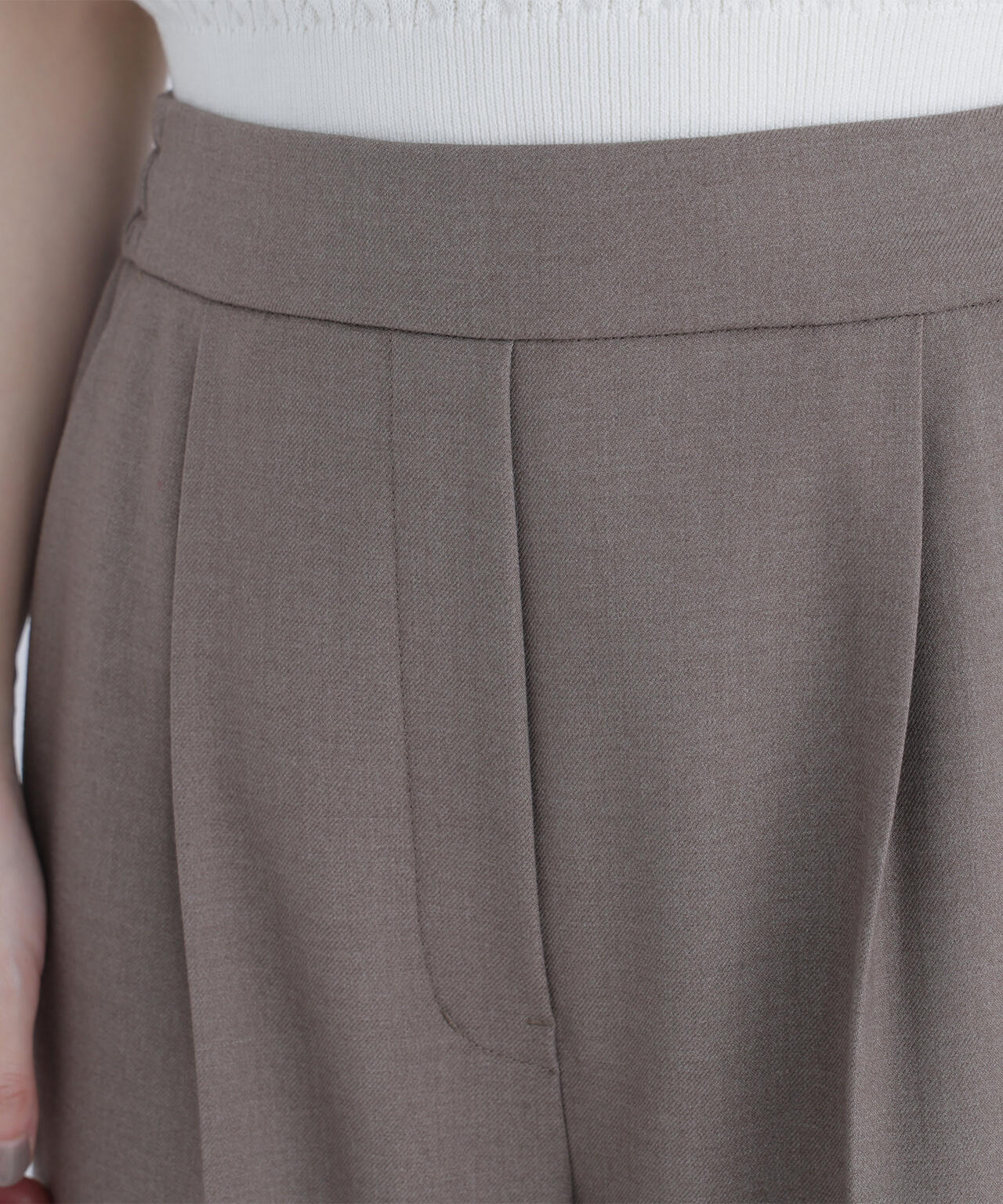 ウォームタッチワイドパンツ