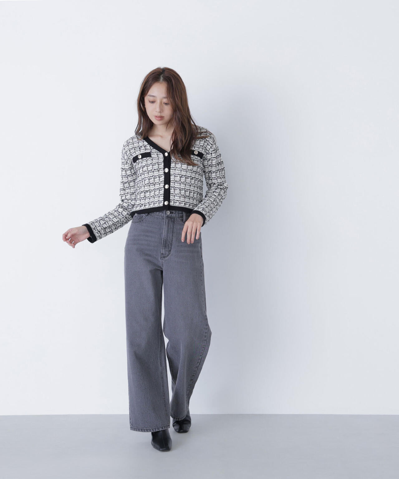 【Oggi・sweet掲載】【ちょうど、いい服】私に“ちょうどいい”ワイドストレートデニム