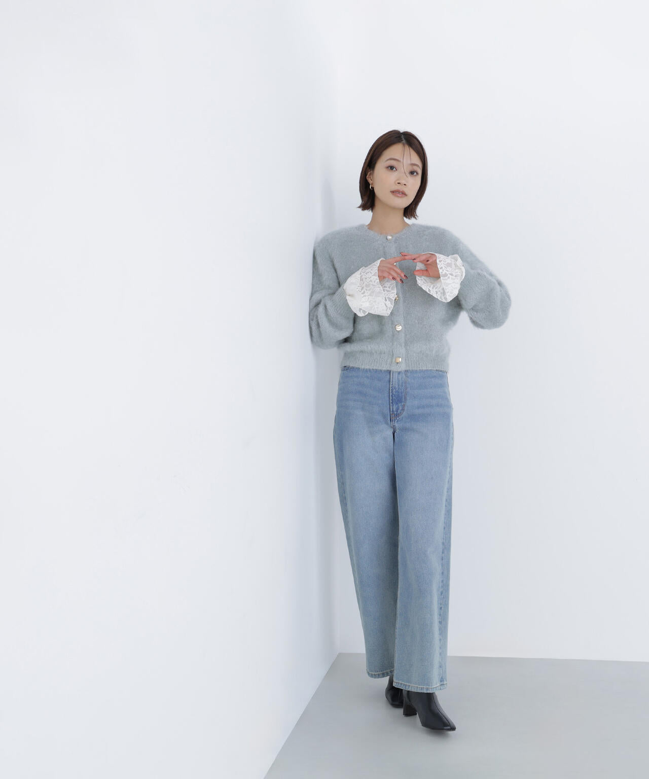 【Oggi・sweet掲載】【ちょうど、いい服】私に“ちょうどいい”ワイドストレートデニム