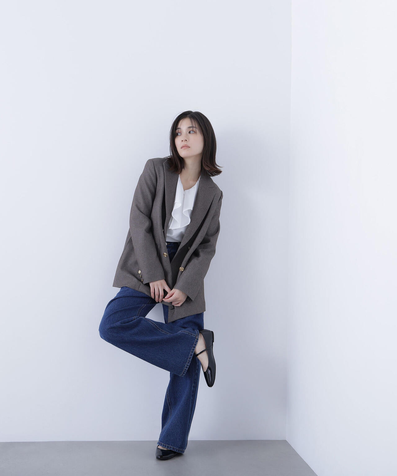 【Oggi・sweet掲載】【ちょうど、いい服】私に“ちょうどいい”ワイドストレートデニム