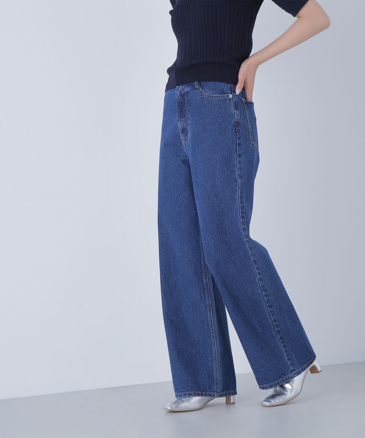 【Oggi・sweet掲載】【ちょうど、いい服】私に“ちょうどいい”ワイドストレートデニム