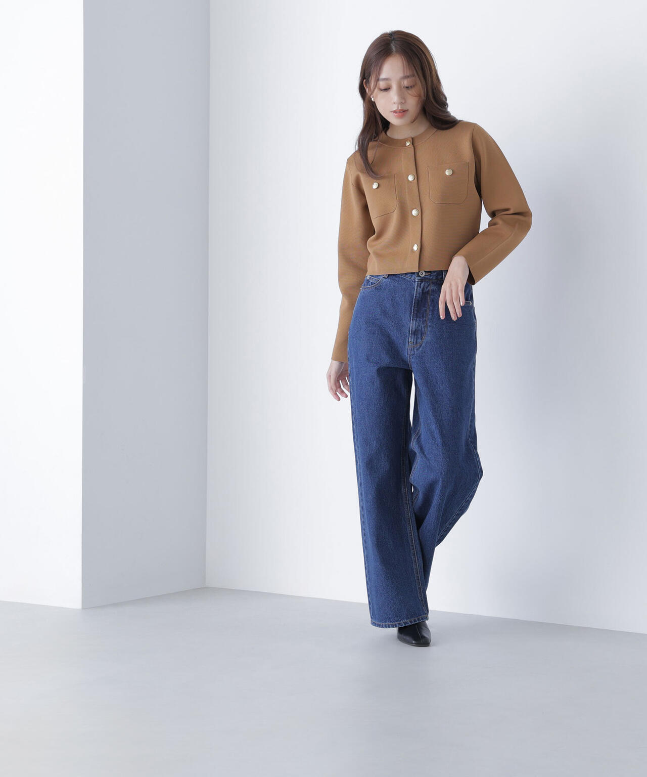 【Oggi・sweet掲載】【ちょうど、いい服】私に“ちょうどいい”ワイドストレートデニム