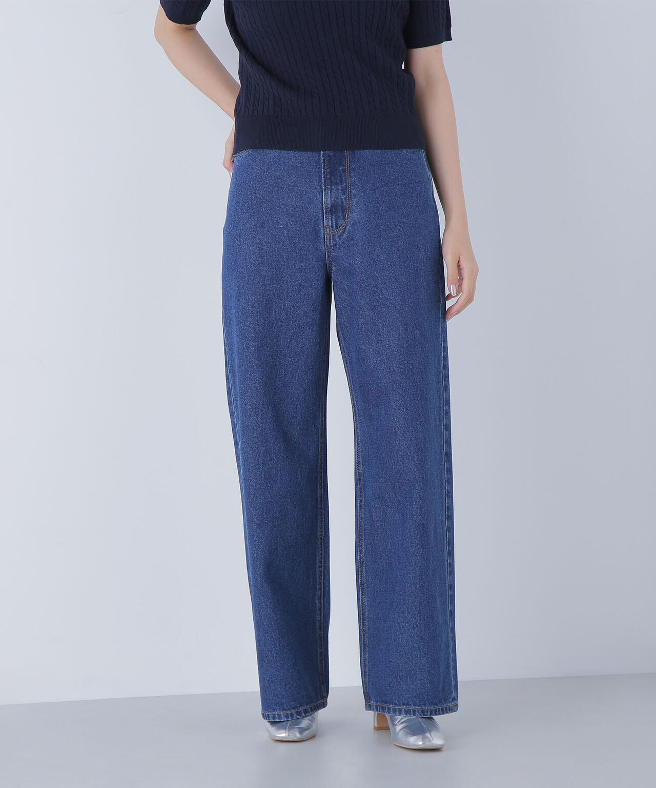 【Oggi・sweet掲載】【ちょうど、いい服】私に“ちょうどいい”ワイドストレートデニム