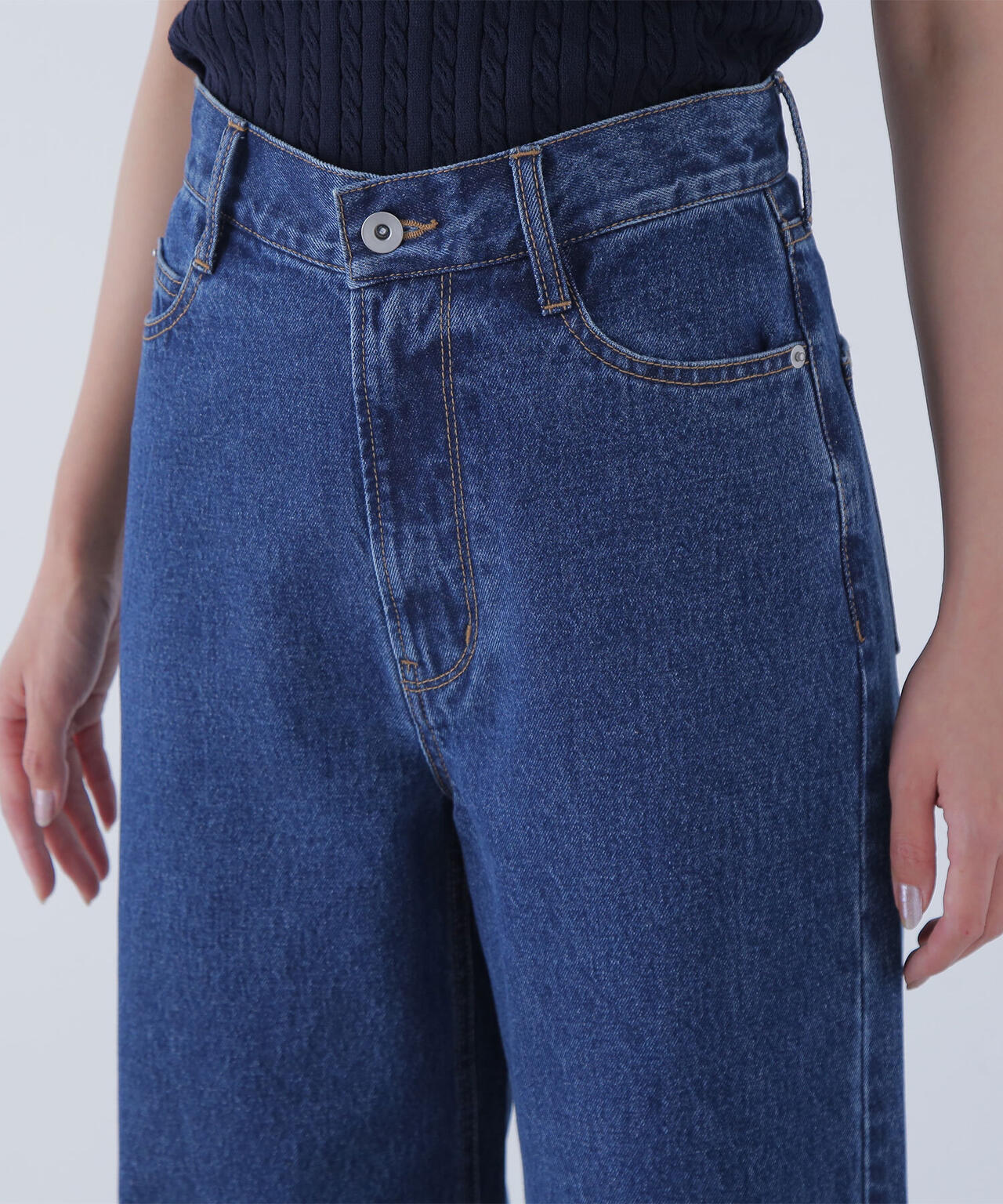 【Oggi・sweet掲載】【ちょうど、いい服】私に“ちょうどいい”ワイドストレートデニム