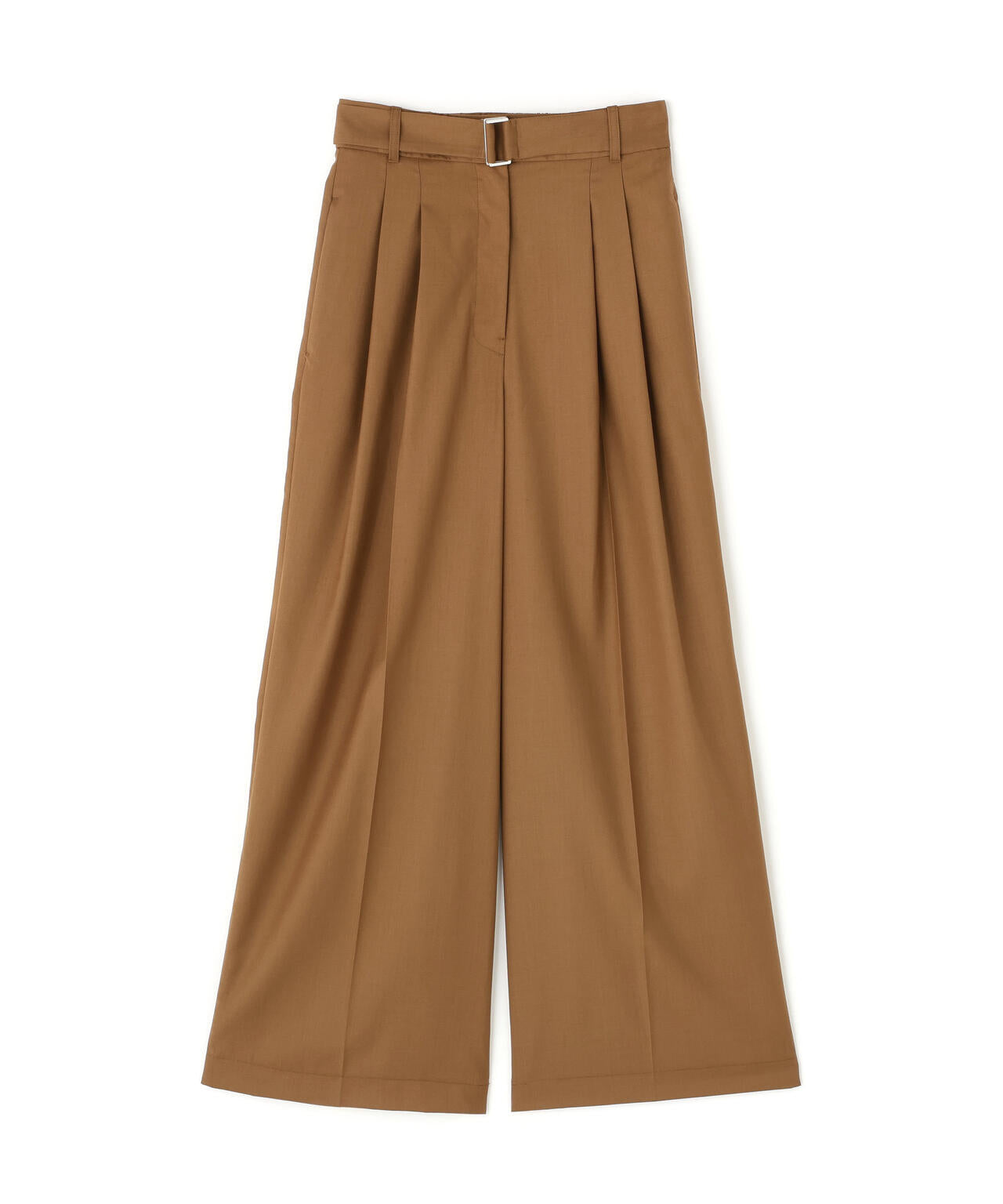 デザインベルトワイドパンツ